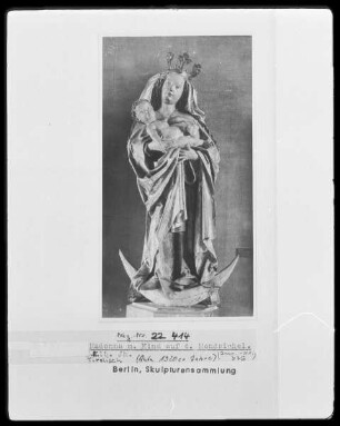 Muttergottes auf der Mondsichel