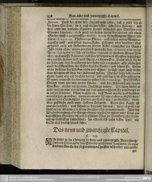 Das neun und zwantzigste Capitel