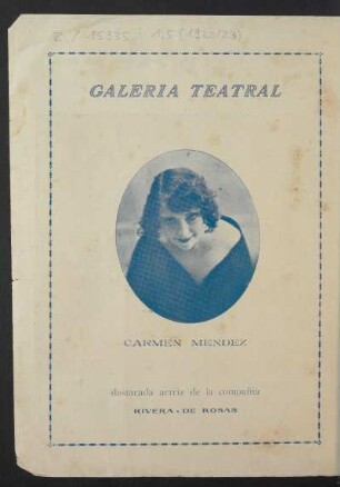 Galería teatral - Carmen Méndez