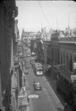 Straßenansicht (Lateinamerika-Aufenthalte 1928/1942 – 1. Chile 1928)