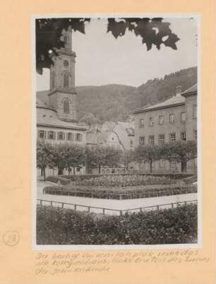 Universitätsplatz vor 1930
