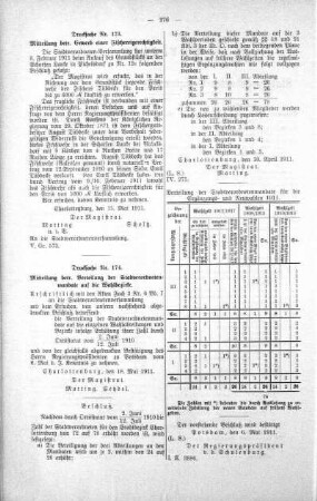No. 12 (172-181) (173,174), 30. Mai 1911