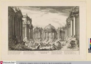 Exterieur du palais de Neptune [Außenansicht des Palastes von Neptun]