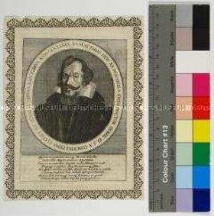 Porträt des lutherischen Theologen Matthias Hoë von Hoënegg