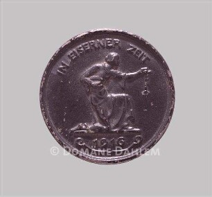 Medaille "Gold gab ich..." 1916