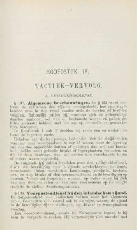 Hoofdstuk IV. Tactiek - verfolg