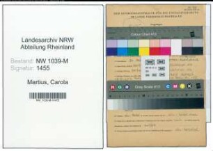 Entnazifizierung Carola Martius , geb. 31.10.1913 (Aerztin)