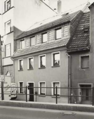 Mittweida, Wohnhaus : Mittweida, Wohnhaus, Oststraße 3, um 1700, nach 1800, Straßenansicht