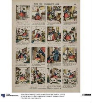 Mary the disobedient girl.