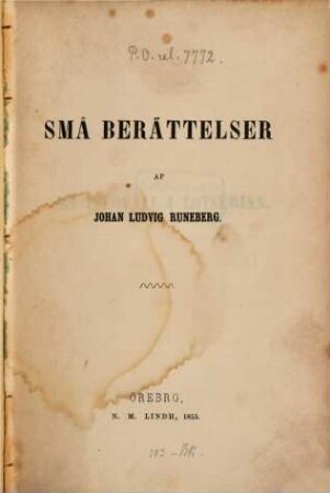 Små Berättelser