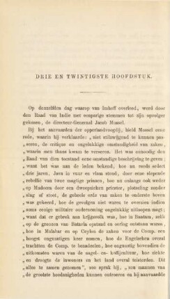 Drie en twintigste hoofdstuk