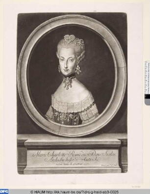 Maria Charlotte, Gemahlin von Ferdinand IV. von Sizilien
