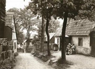 Seiffen, An der Binge, Straßenansicht