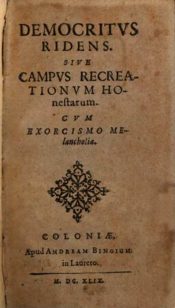 Democritus ridens