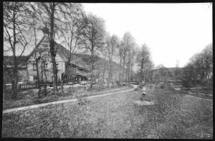 Karlsbad. Egerländer Café und Restaurant Schützenmühle (1899) in Pirkenhammer