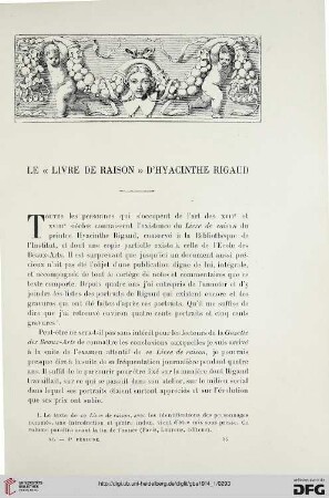 4. Pér. 11.1914: Le "Livre de raison" d'Hyacinthe Rigaud