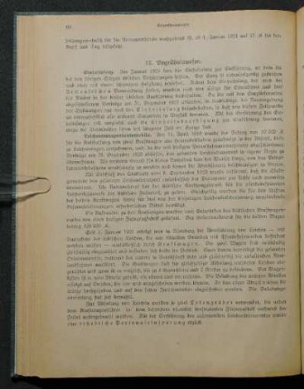 12. Begräbniswesen.