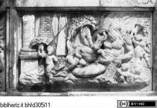 Orionbrunnen, Flussgottnischen, Nil, Allegorische Darstellung Ägyptens