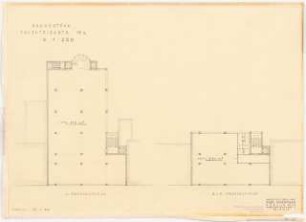Geschäftshaus und Kino Tauentzienstraße 19-19a, Berlin-Schöneberg: Teilneubau als Kaufhaus: Grundriss Obergeschosse 1:200