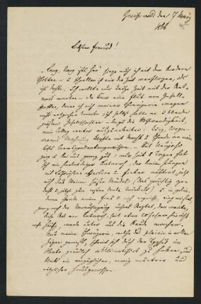 45r-47v, Brief: Greifswald den 7. März 1866