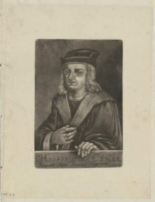 Bildnis des Hieronimus Ebner
