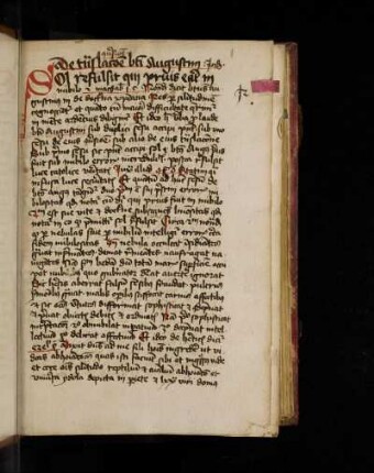 De sancto Augustino (S63)