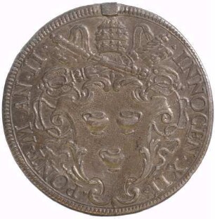 Münze, 1/2 Scudo, 1692