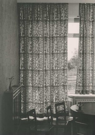 Vorhangstoff, Muster Nr. 61, Kindergarten in Gießen von Hildegard Weiss