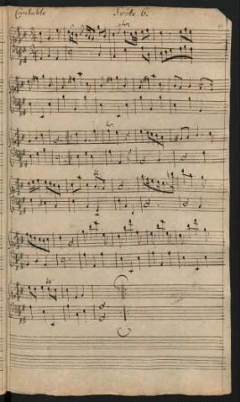 Suiten; cemb; A-Dur