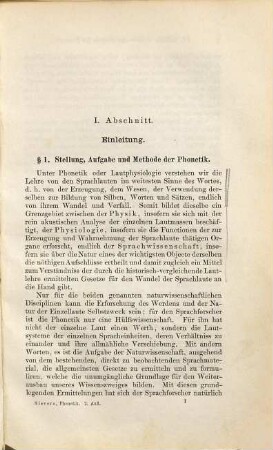 Grundzüge der Phonetik : zur Einführung in das Studium der Lautlehre der indogermanischen Sprachen