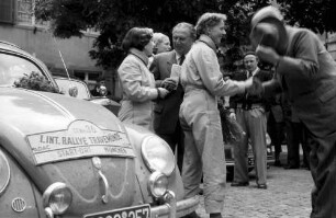 Freiburg: Nr. 36; Katja Ajak auf VW; im Wagen