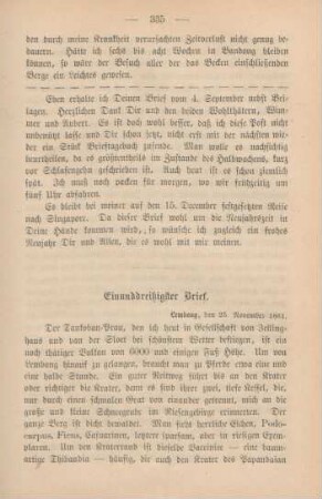 Einunddreißigster Brief