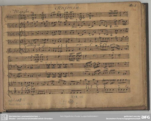 Partitur Sinfonia 1