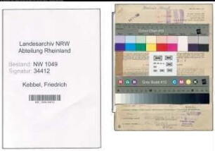 Entnazifizierung Friedrich Kebbel , geb. 22.03.1888 (Bankbeamter)