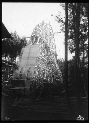 Rohrbachtalbrücke: Lehrgerüst