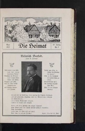 Mai 1917, 27. Jahrgang, Nr. 5