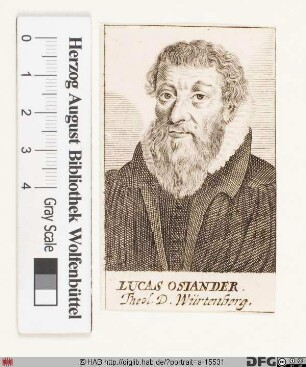 Bildnis Lucas Osiander d. Ä.