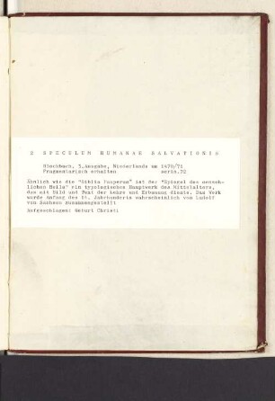 Bibliographische Angaben