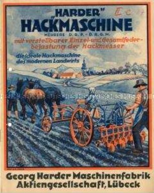 "Harder" Hackmaschine mit verstellbarer Einzel- und Gesamtfederbelastung der Hackmesser