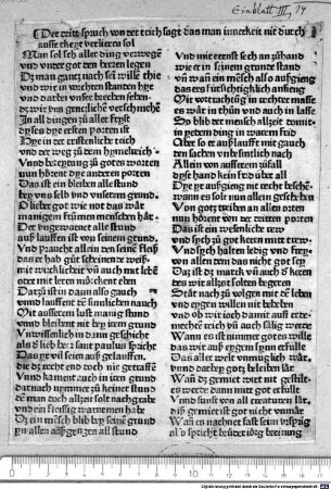 Der dritt spruch von der teich