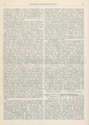 724-725 [Rezension] Reinke, Johann, Die Kunst der Weltanschauung