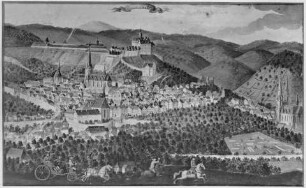 Ansicht von Marburg