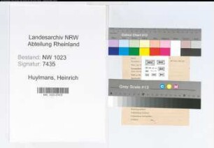 Entnazifizierung Heinrich Huylmans , geb. 31.12.1905 (Krankenkassenangest.)