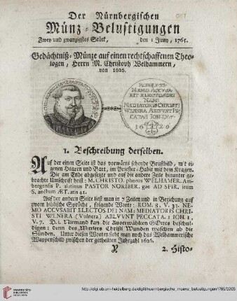 (Zwey und zwanzigstes Stueck, den 1. Juny - Sechs und zwanzigstes Stueck, den 29. Juny)