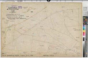 Rhade (Dorsten), Umlegung Rhade, Bl. 1 Zuteilungskarte Rhade Flur 4