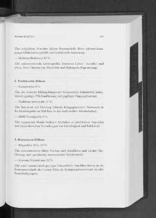 3. Mainstream-Milieus