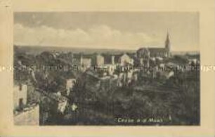 Das zerstörte Cesse/Maas