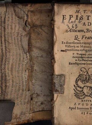 Epistolae ad Atticum, Brutum, & Q. fratrem