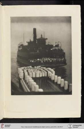 [Alfred Stieglitz, III. The Ferry Boat (1910), photogravure from the original negative]