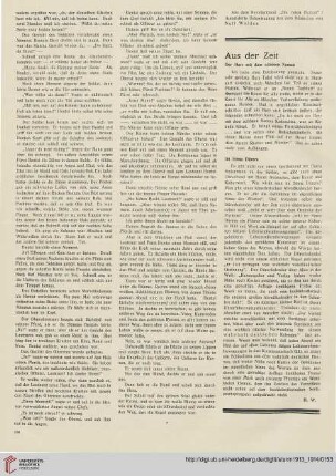 Aus der Zeit